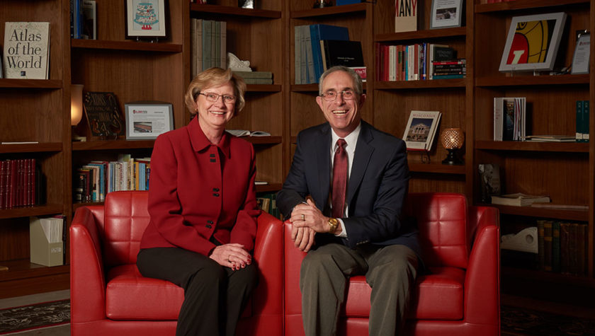 portrait of John and Susan Sutter