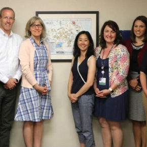 Team of researchers collaborating to improve appropriate prescribing of opioid medications