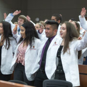 PharmD students at their 2022 Pinning Ceremony