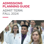Admissions Planning Guide for Fall 2024 cover