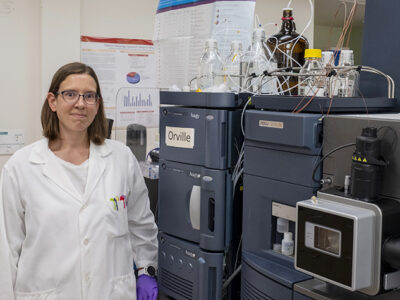 Heather Barkholtz in her lab