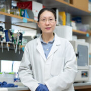 Jiaoyang Jiang in her lab