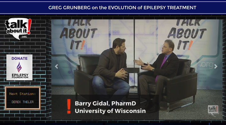 Barry Gidal speaks with Gary Grunberg about new epilepsy treaments.