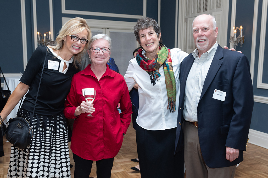Beth Martin, Jeanette Roberts, Susan Stein, and Bill Mellon.