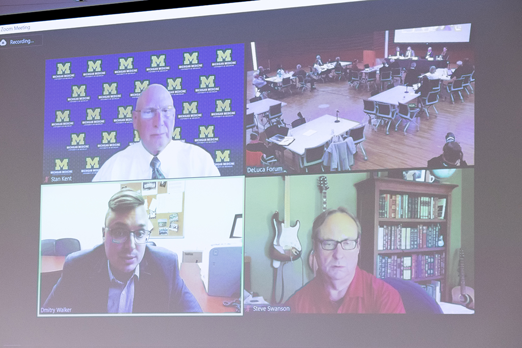 Stan Kent, Dimitri Walker, and Steve Swanson join the discussion virtually