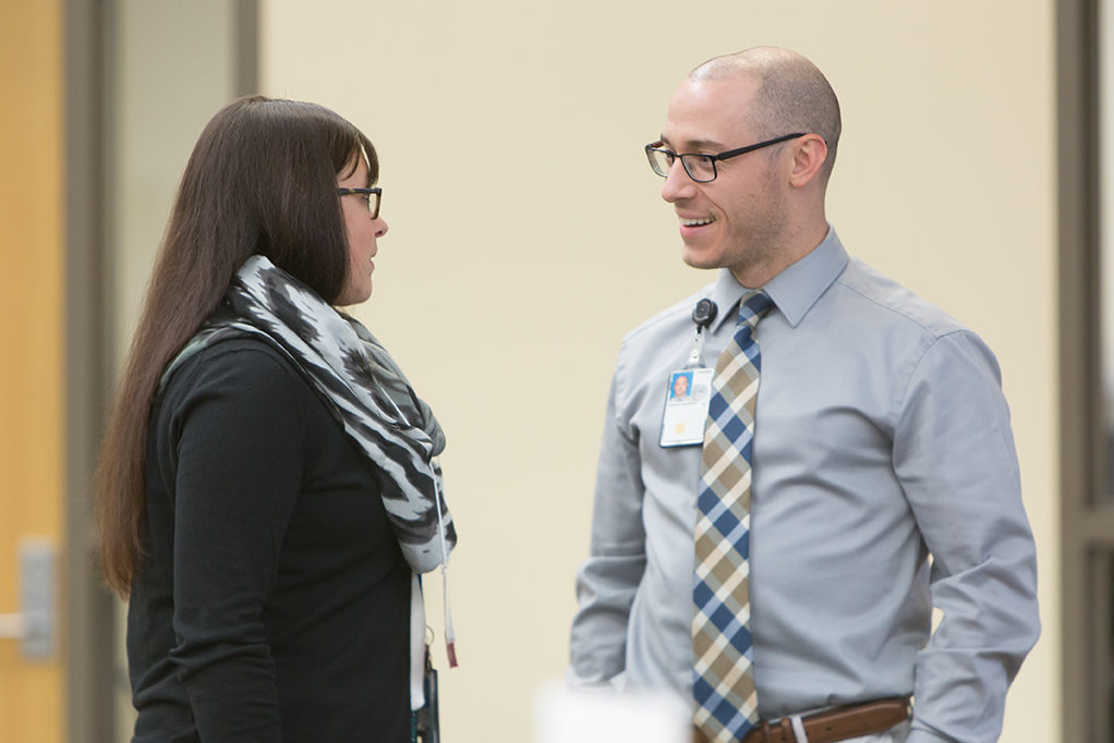 The UW School of Pharmacy Networking Roundtable Event is an opportunity for pharmacy students to meet pharmacists who work in variety of career paths to learn about different areas of pharmacy and practice networking skills.