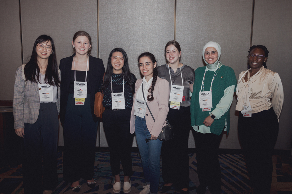 Health Services Research in Pharmacy graduate students pose for a photo