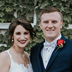 Jeff and Torie Engle at their wedding